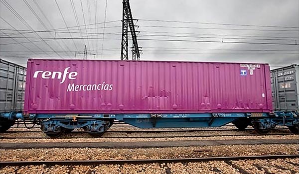 El tráfico intermodal de Renfe Mercancía se situó en 1.390 millones de toneladas-kilómetro en los primeros once meses del pasado año.