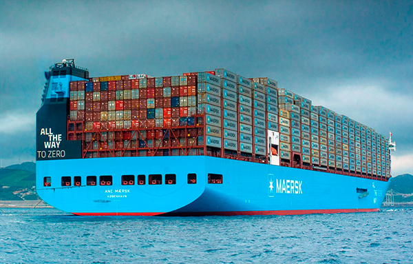 Maersk incorporará 22 buques neutros en carbono.