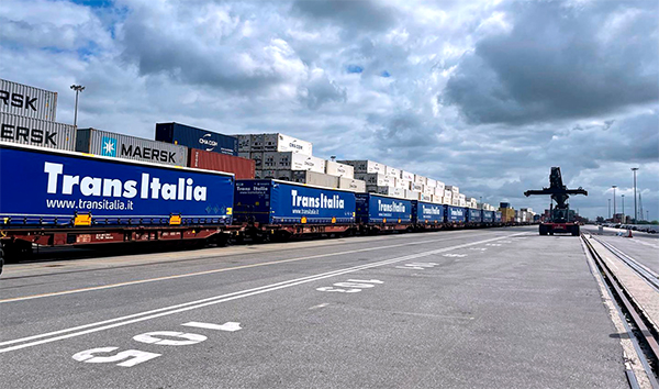 Nuevo tren de Trans Italia entre Livorno y Padua.