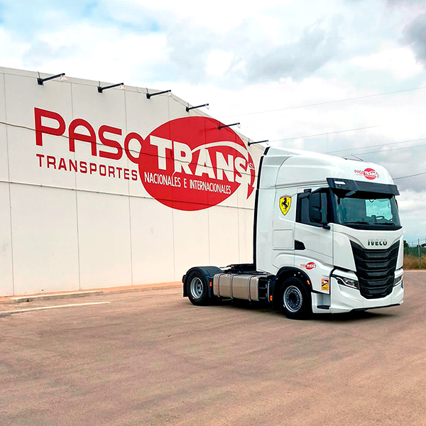 Transportes Pasotrans gestiona una flota de 45 trailers.