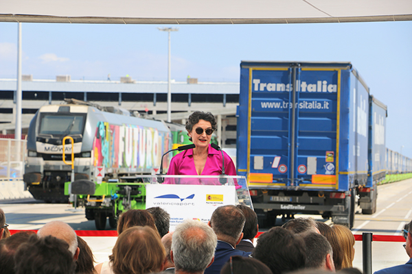 Mar Chao, presidenta del Puerto de Valencia.