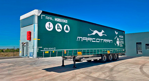 Marcotran potencia el intermodal con el foco en la sostenibilidad