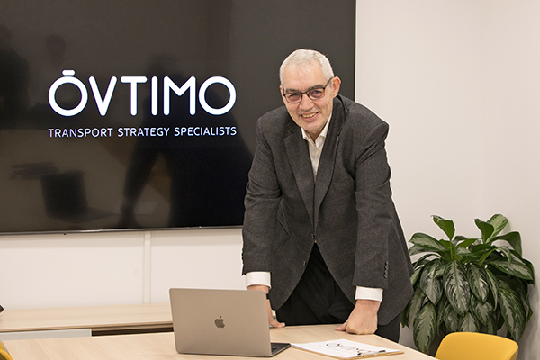 Jordi Vallcorba, director general de Óvtimo, que tiene las oficinas centrales en Barcelona.