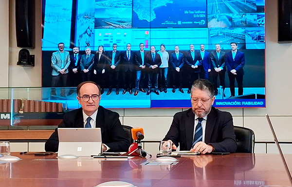 Gerardo Landaluce y José Luis Hormaechea presentaron los resultados y retos del Puerto de Algeciras.