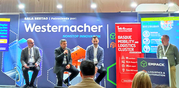 AR Racking, MRC Soluciones y Transportes Jaylo participaron en la jornada del clúster MLC ITS Euskadi, celebrada dentro de la feria Logistics & Automation.