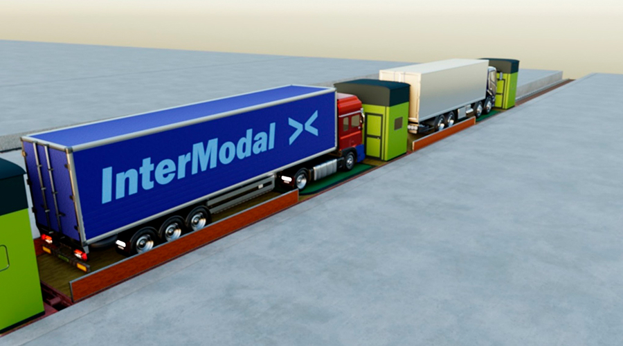 nuevo modelo vagón autopista ferroviaria