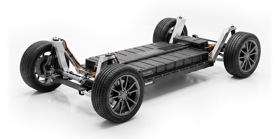 Destacada coche-bateria